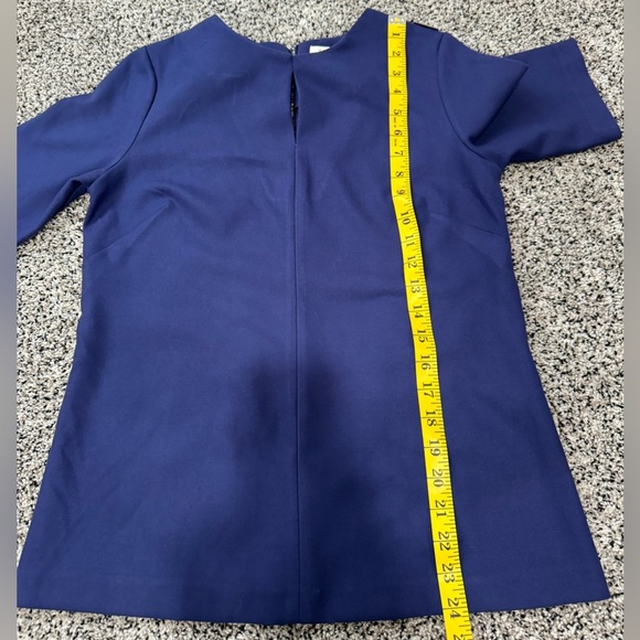 VIPART women’s blouse navy blue size 38 - Picture 8 of 9